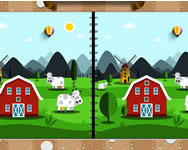 Cartoon farm differences