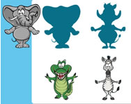 Animals shapes különbség keresõ HTML5 játék