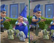 Gnomeo and Juliet spot the difference különbség keresõ játékok