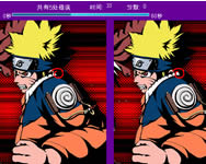 Naruto különbségkereső játék